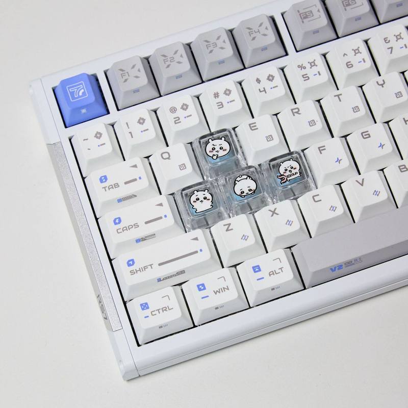 Gaming Accessories For Room - Chiikawa 4 szt. Ręcznie Robione Przezroczyste