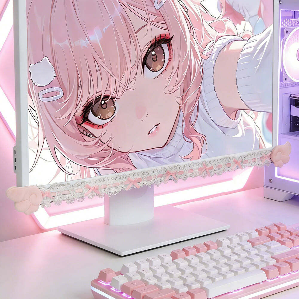 Koronkowa ozdoba na monitor, u – Accessories For Your Gaming Room recenzja i cena