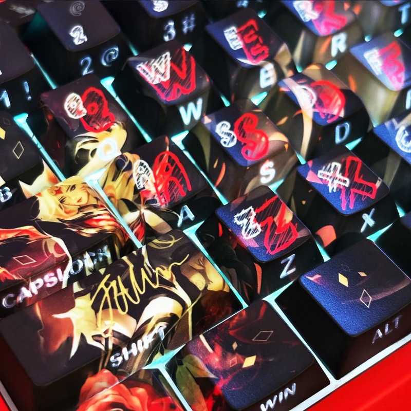 Klawisze tematyczne Ahri z Fak – Gaming Accessories Aesthetic recenzja i cena
