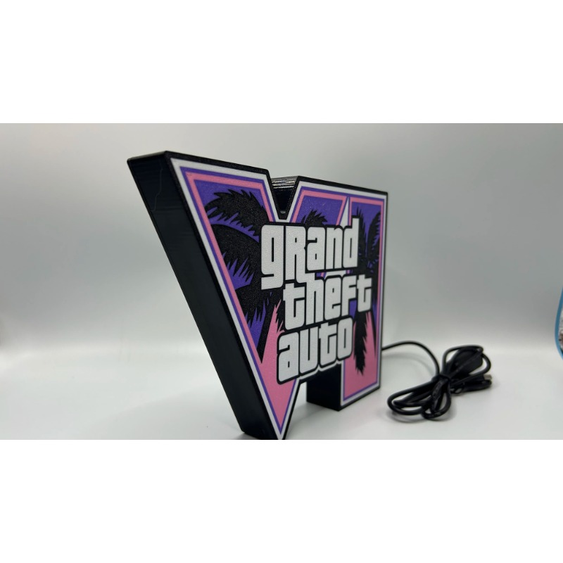 GTA 6 Grand Theft Auto VI LED  – Accessories For Your Gaming Room recenzja i cena