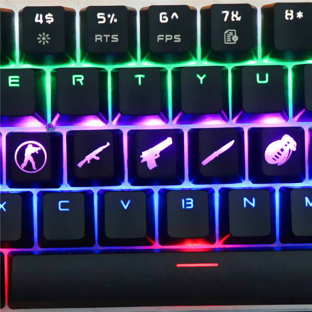 CS GO Gaming Keycaps Niestanda – Gaming Accessories Aesthetic recenzja i cena